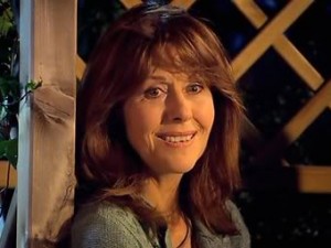 Sladen as "Sarah Jane Smith."