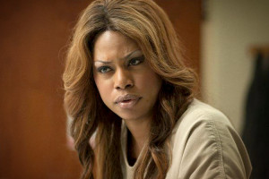 Laverne Cox has gotten strong reviews as Sophia Burset in Orange Is the New Black and is an outspoken activist for transgender issues. 